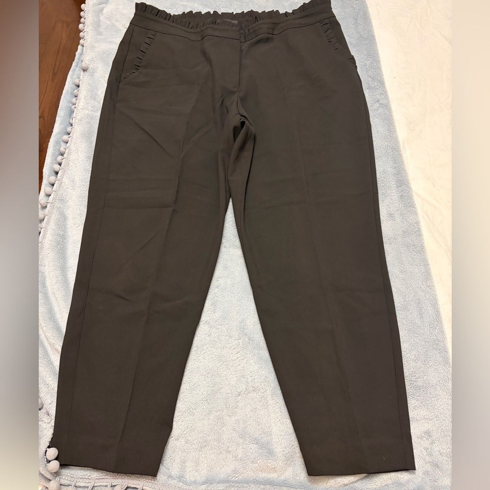 Reitmans Black Straight-Leg Dress Pants